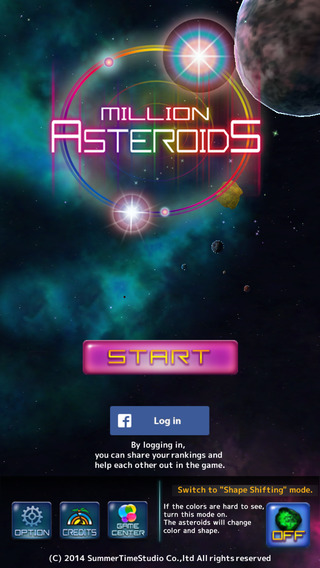 百万陨石Million Asteroidsv1.0.0 安卓IOS
