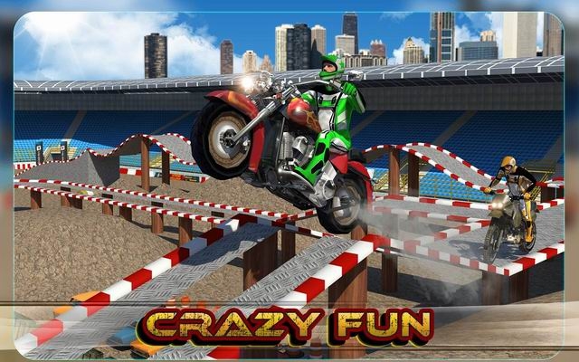 疯狂摩托 修改版 Crazy Biker 3D安卓IOS
